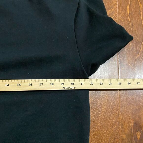 True Religion Fashion For The Senses Crewneck Sweatshirt Black White Mens Medium - Picture 6 of 7